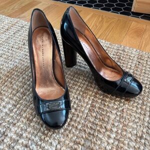 Vintage Marc by Marc Jacobs Patent Black Heels